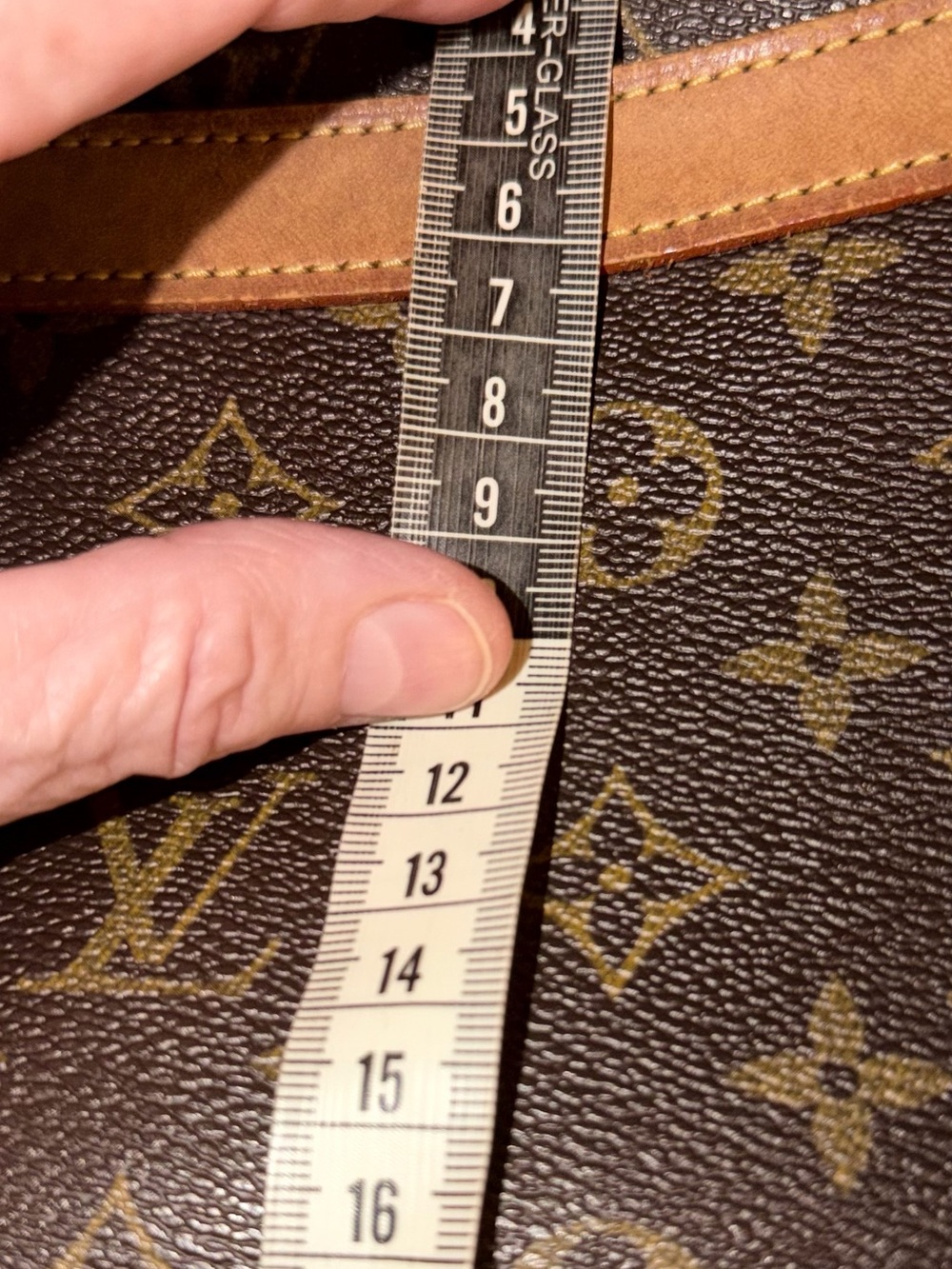 Louis Vuitton Monogram Canvas Crossbody Bag - Brown/Tan - Picture 10 of 11